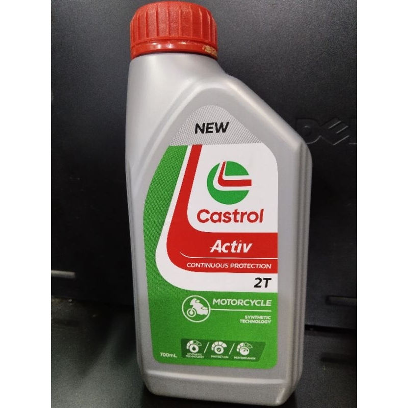 oli castrol 2t
