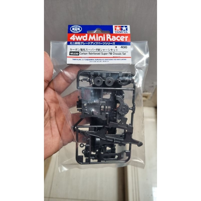 Chassis Sfm Carbon 95239 Set Tamiya / Sasis super fm carbon 94800 / chasis Sfm original / Carbon rei