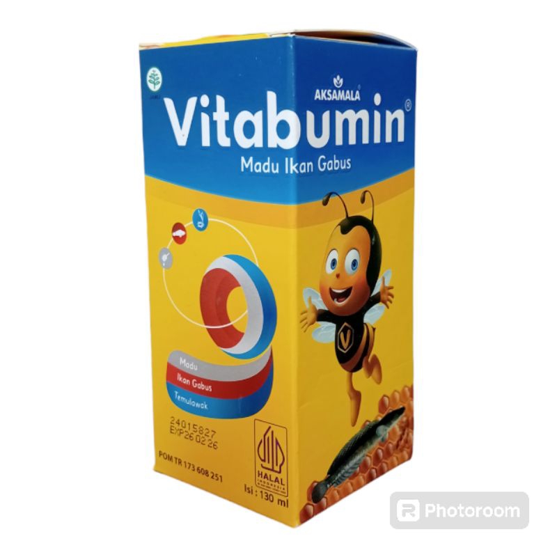 VITABUMIN VITAMIN MINYAK IKAN GABUS NAFSU MAKAN ANAK