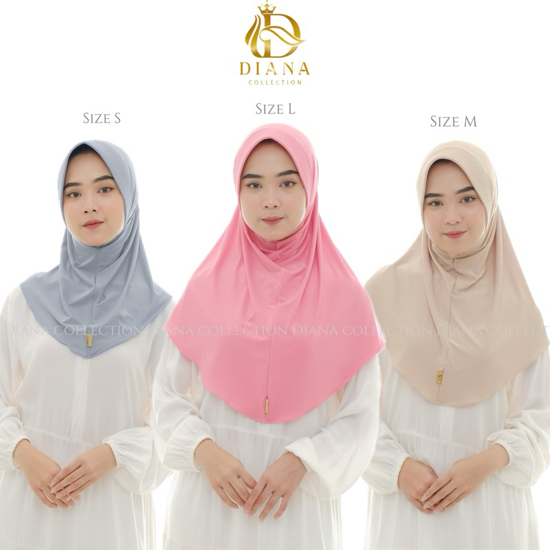 Bergo Sport Menutup Dada Hijab Sport Hamidah Menutup Dada Jersey Premium Jilbab Anak Sekolah
