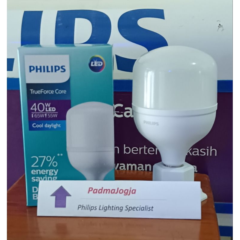 Lampu LED Philips 40 Watt Putih-True Force-Jumbo