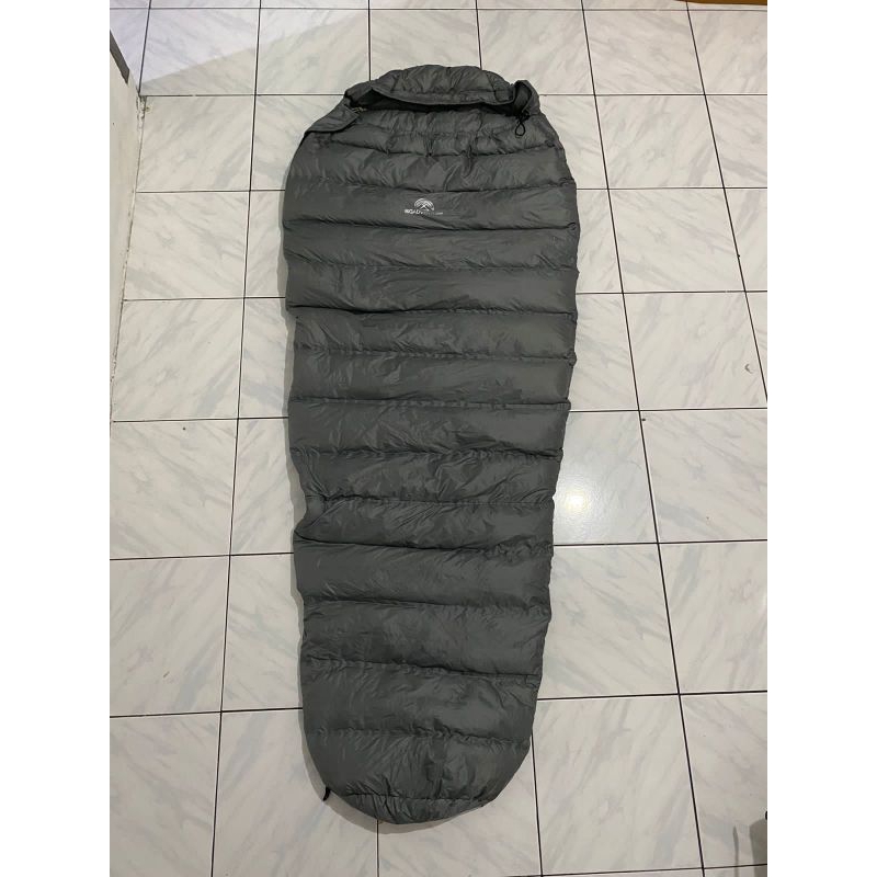sleeping bag bulu angsa big adventure bunaken