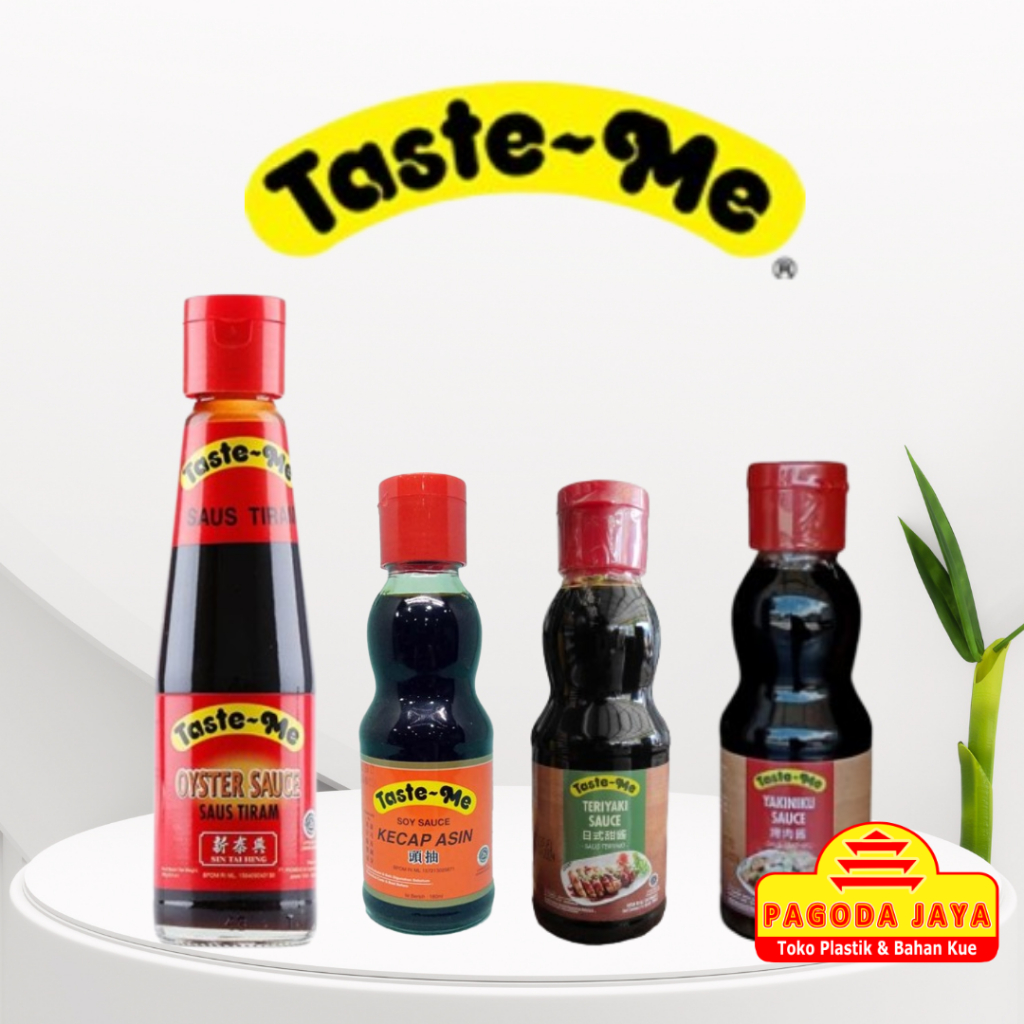 

[PREMIUM] TASTE ME Kecap Asin - Yakiniku - Teriyaki - Tiram