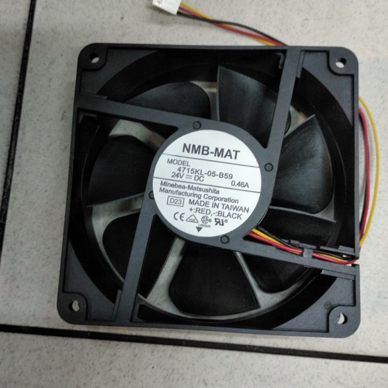 Fan NMb-MAT 4715KL-05-B59 12cm 24VDC