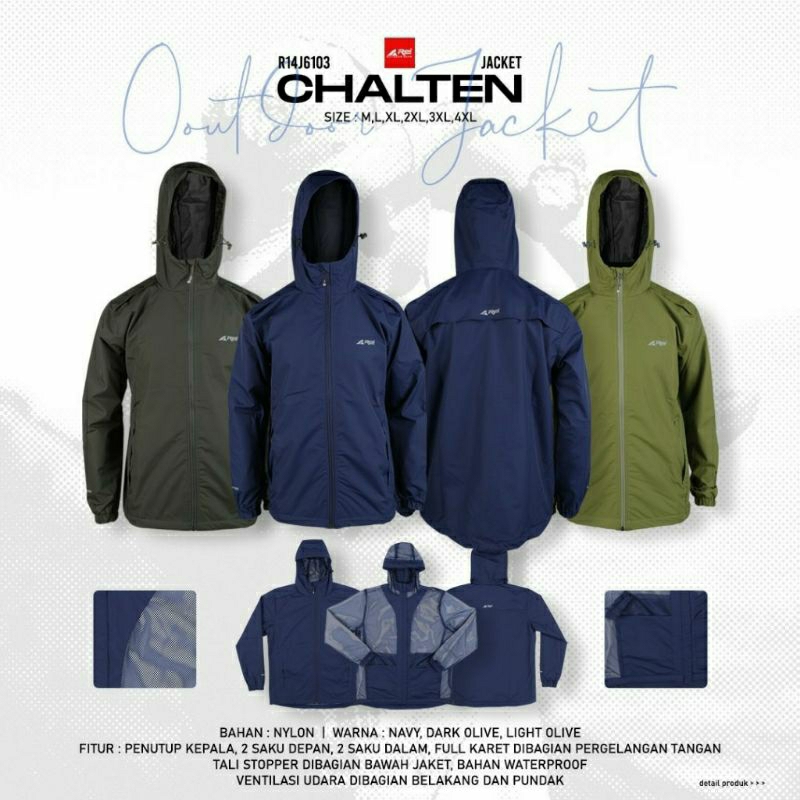 Jaket Gunung Pria Chalten Arei