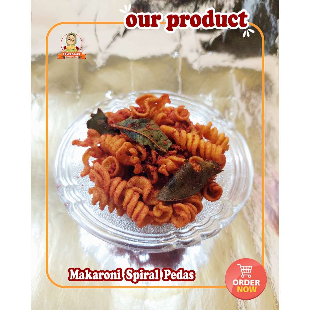 

Makaroni Spiral Pedas Daun Jeruk 250gr