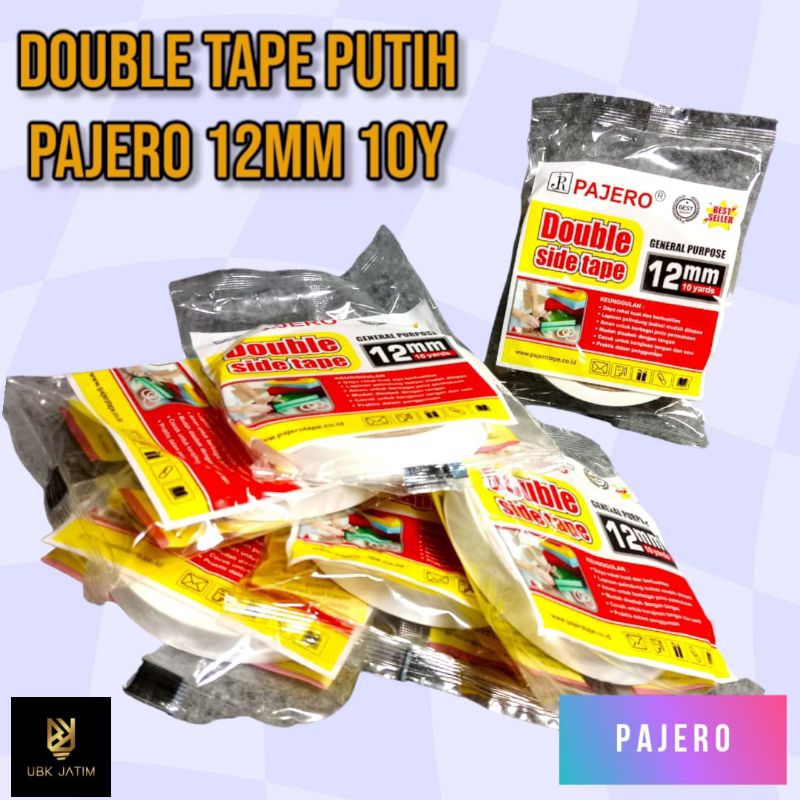 

DOUBLE TAPE PAJERO 12MM 10Y PUTIH