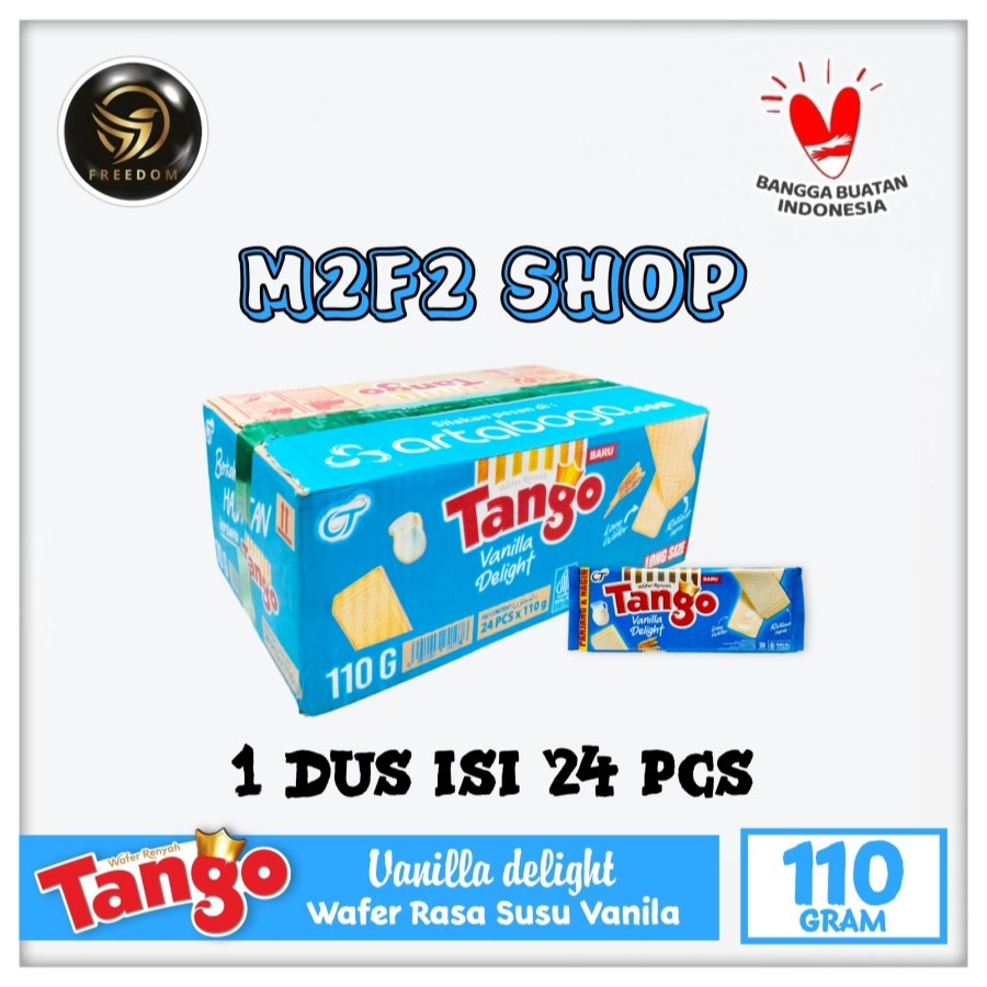 

Tango Wafer Vanilla Delight | Susu Vanila - 110 gr (Kemasan Karton)