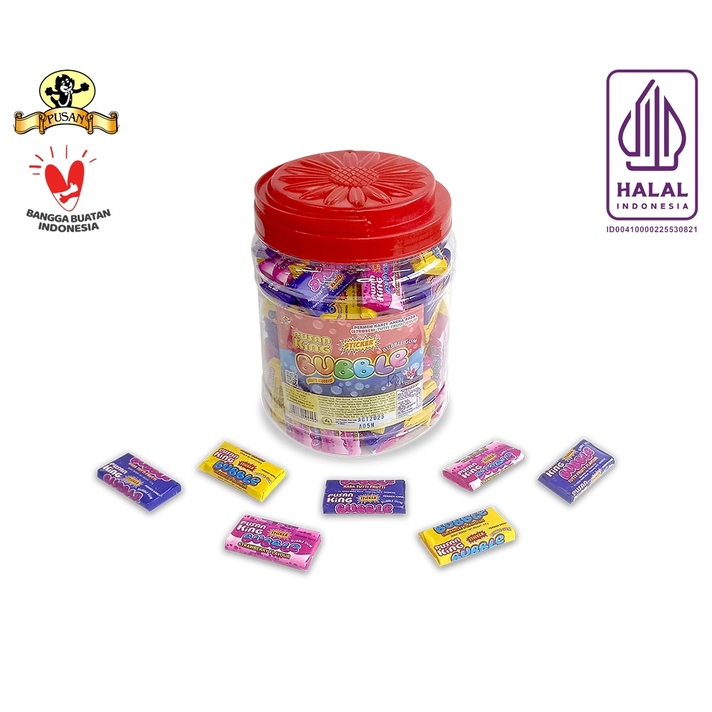 

Pusan King Bubble Mini Permen Karet