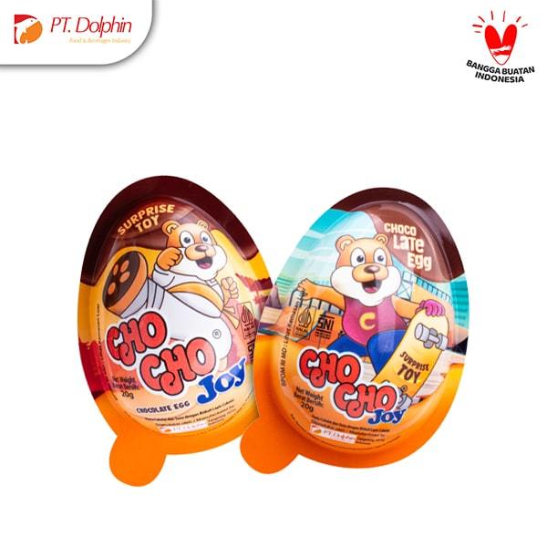 

CHO CHO JOY MINI 20g - PCS - Egg - Berhadiah - Chocolate - Vanilla