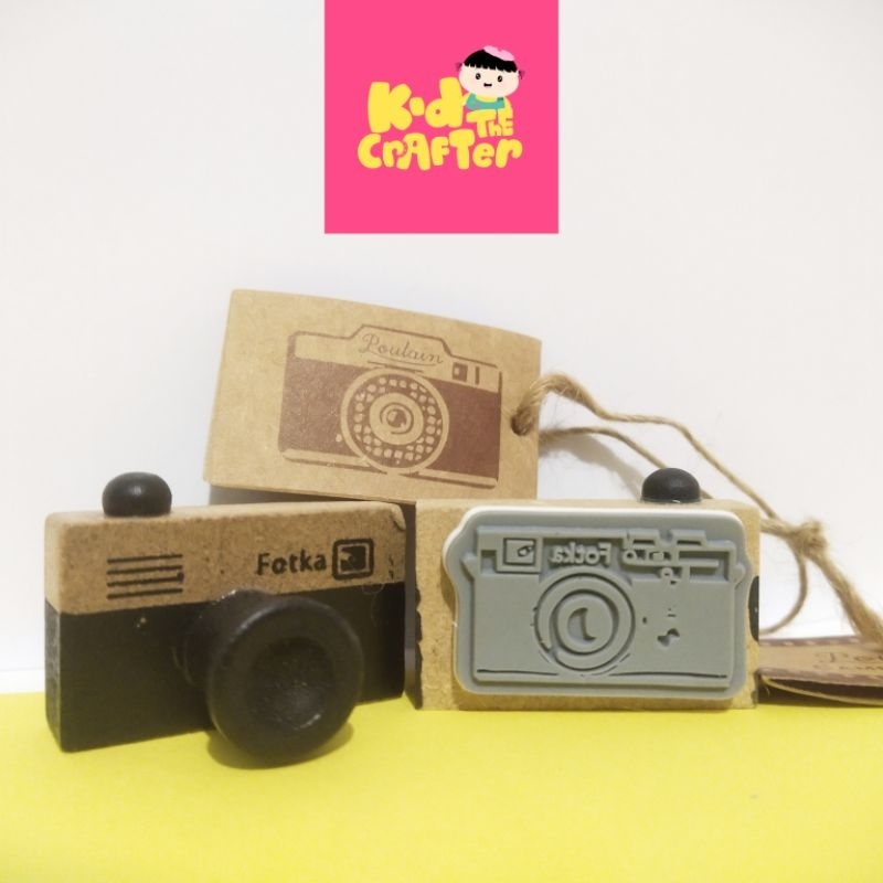 

Fotka Camera Wood Stamp