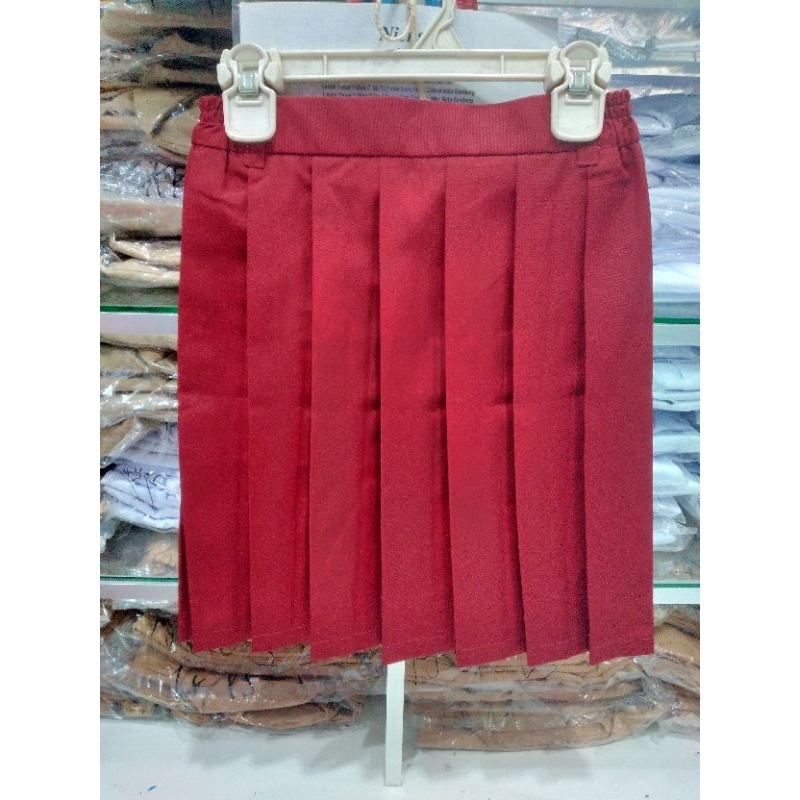 Rok pendek SD , Rok pendek pramuka, Rok pendek putih, Seragam SD, bawahan SD pendek, Seragam sekolah