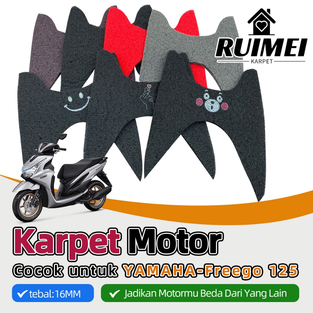 RUIMEI karpet FreeGo 125 karpet yamaha FreeGo karpet motor yamaha FreeGo KESET FreeGo motif Print