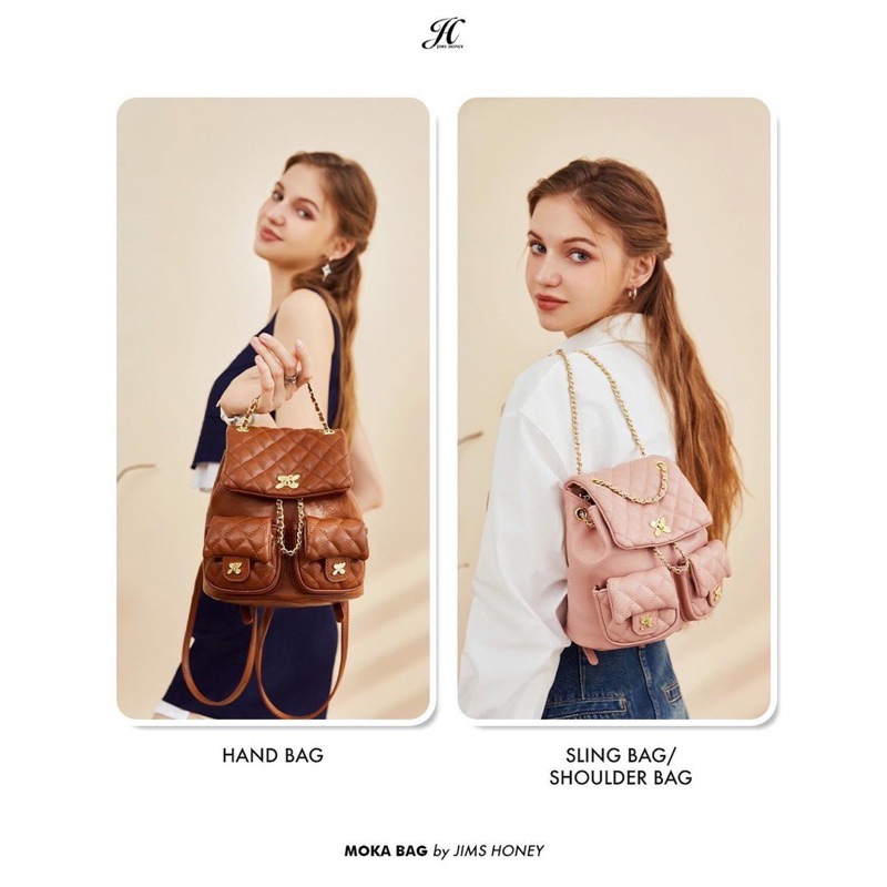 Jims Honey-MOKA BACKPACK-Tas Punggung Wanita