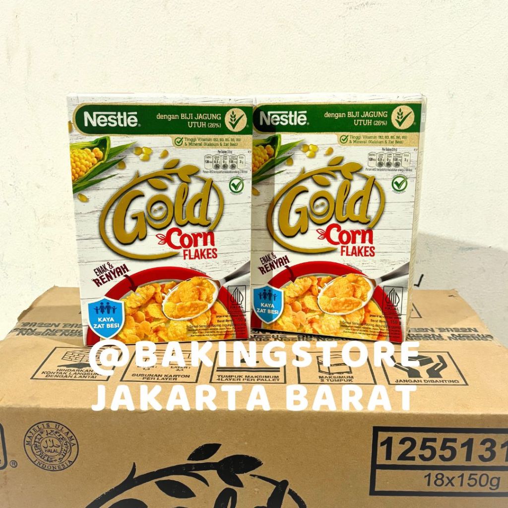 

Sereal Corn Flakes GOLD Nestle 150 gr HALAL