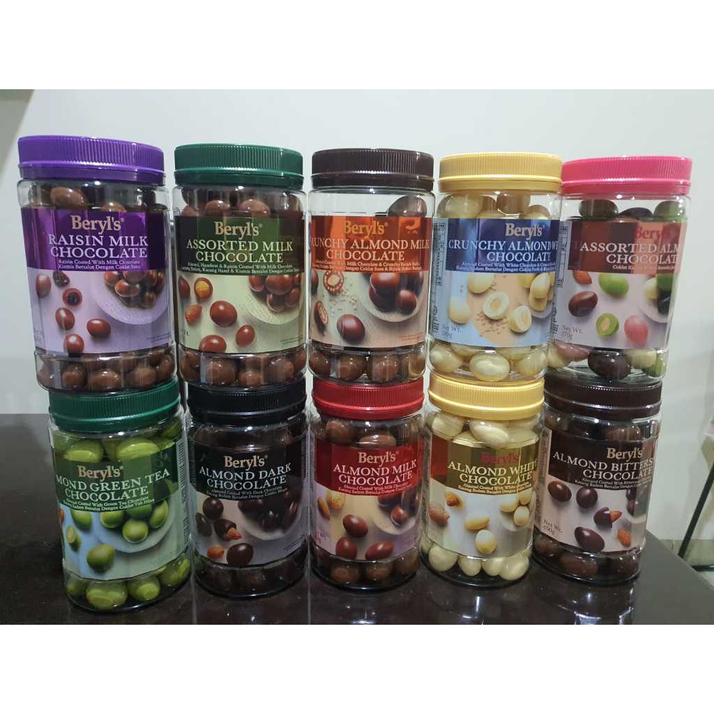 

READY STOCK BERYLS Chocolate Jar 450gram MALAYSIA / coklat berlys import Malaysia