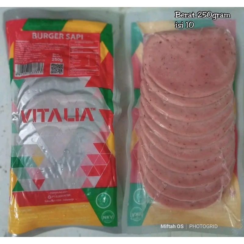 

Vitalia burger sapi