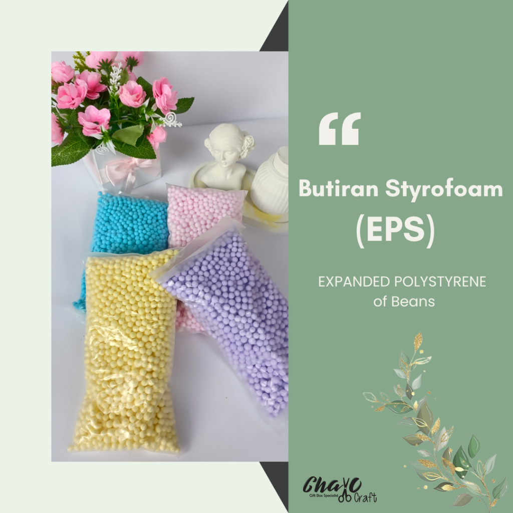 

Butiran Stryrofoam 12 gram (EPS)