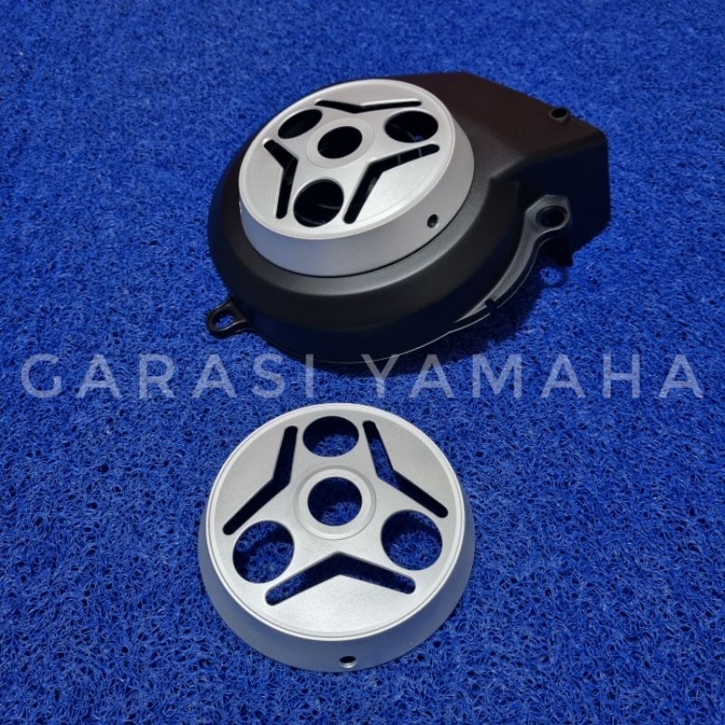 Cover tutup kipas cnc mio nouvo soul dll almunium top secret nouvo top secreet mio cover fan kipas m