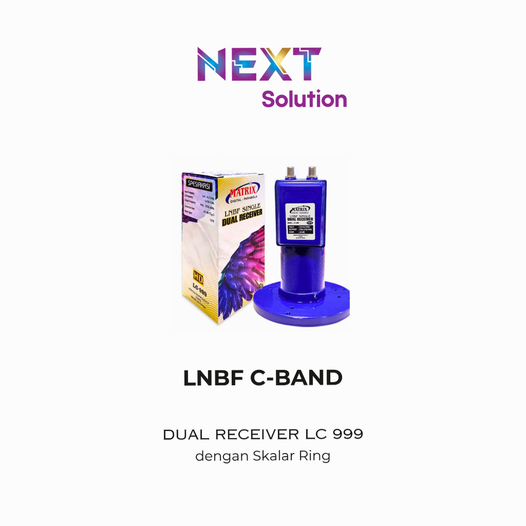 LNBF Matrix C-Band Dual Receiver