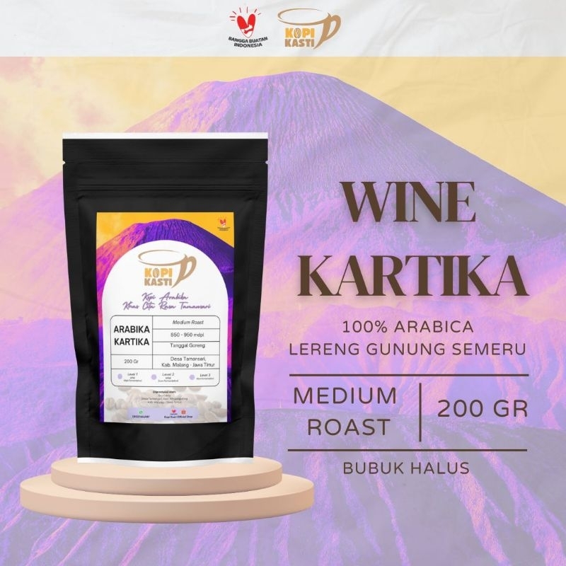 

KASTI - Kopi Arabika Khas Desa Tamansari Gunung Semeru Arabica Coffee Bubuk