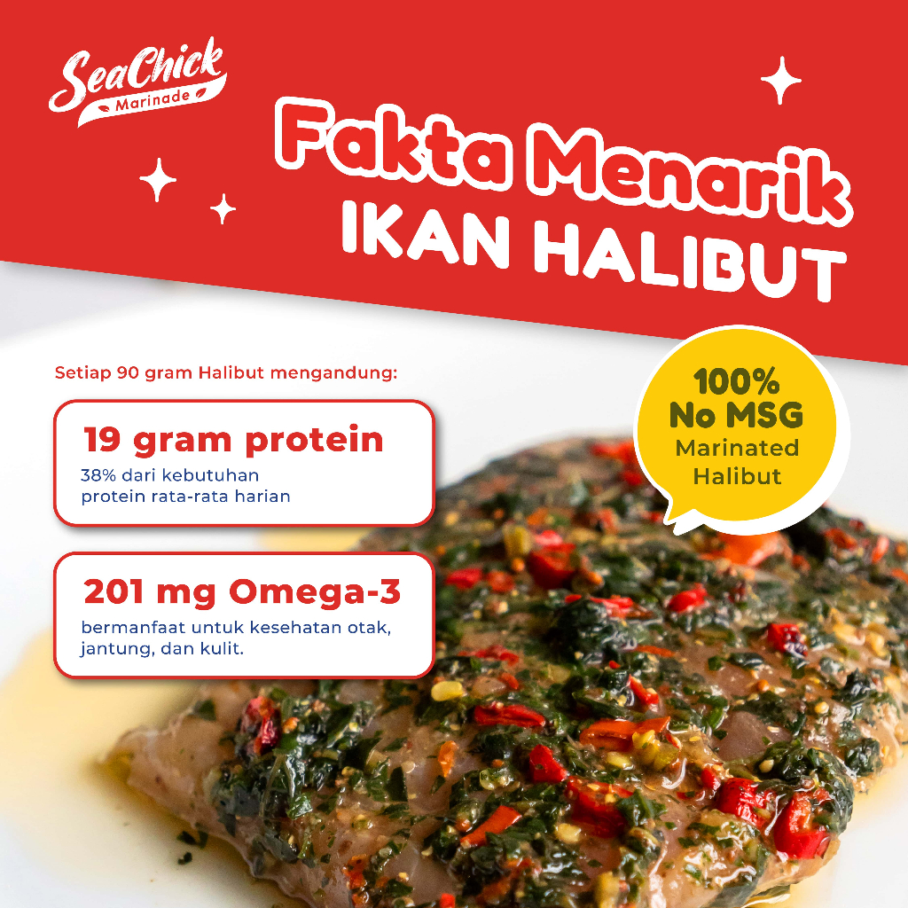 

Ikan Halibut Marinasi by FitChick Marinade