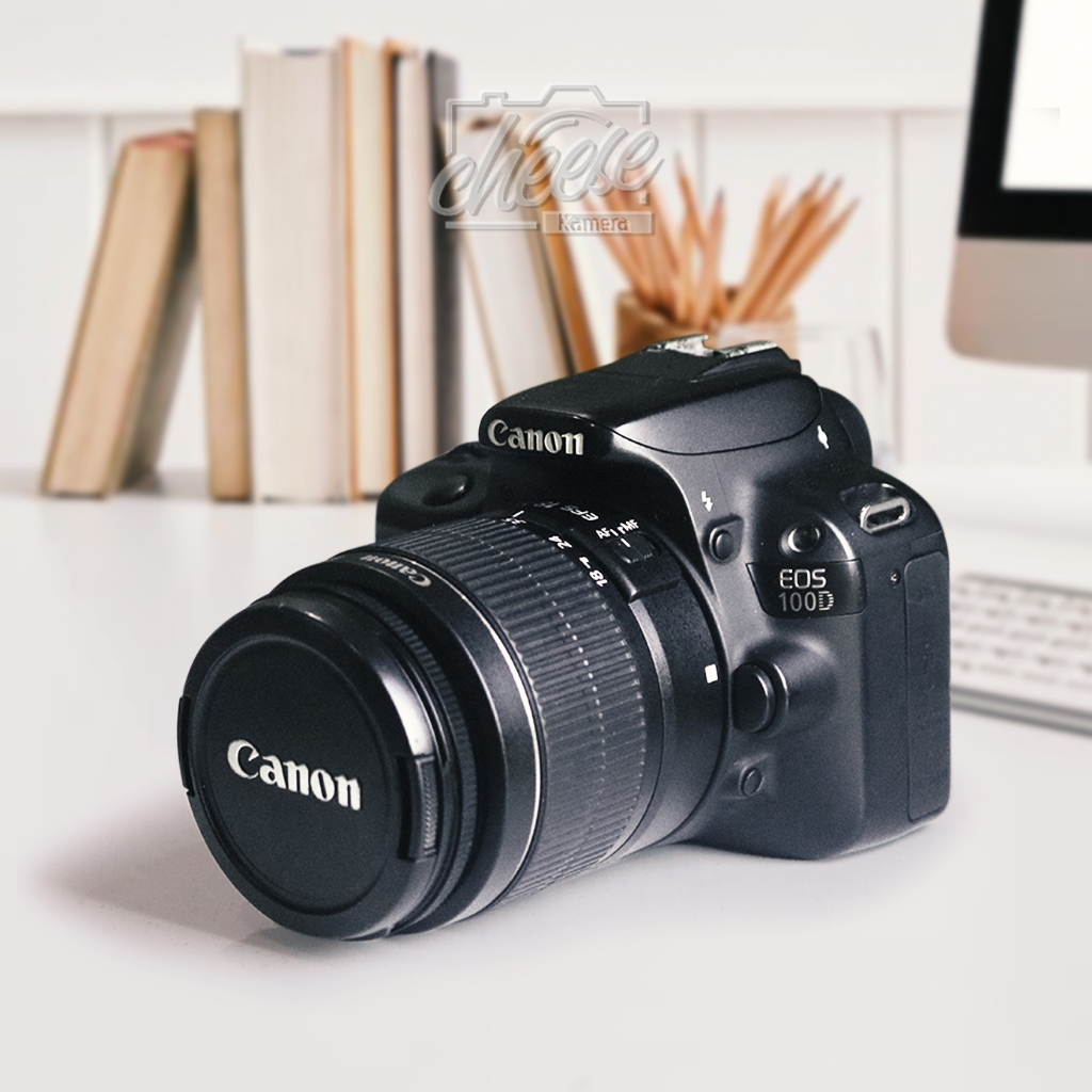 KAMERA CANON 100D MULUS TOUCHSCREEN RINGAN COCOK BUAT VLOG