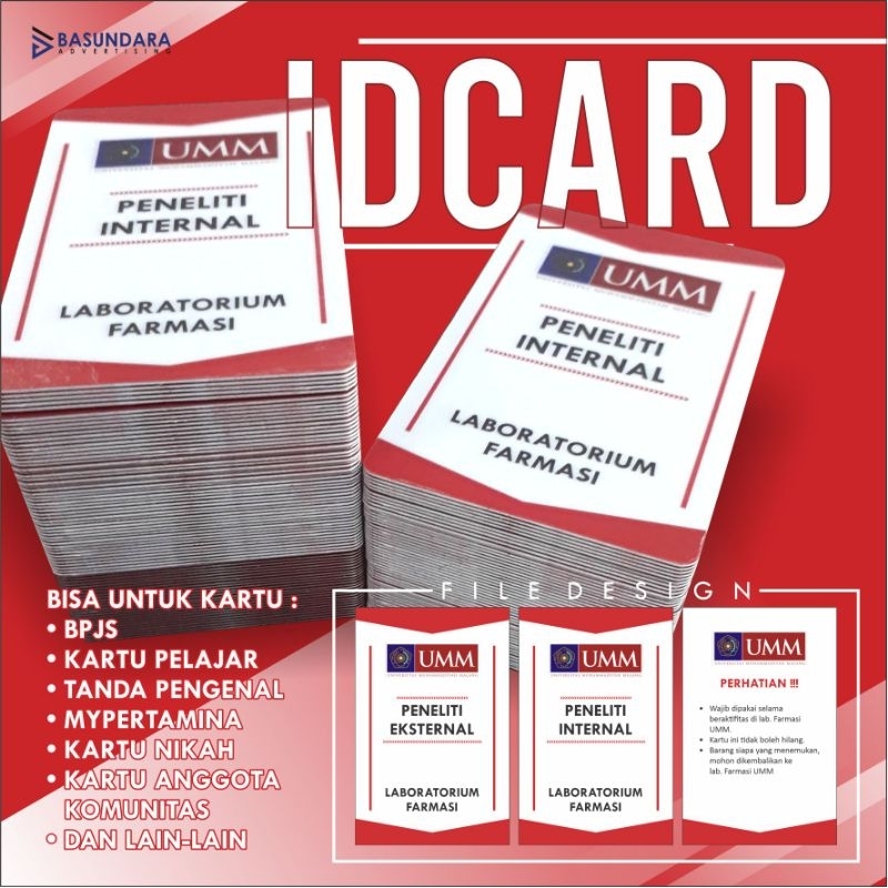 

ID Card PVC, Kartu Anggota, Pelajar, Member, BPJS, KIS, MyPertamina