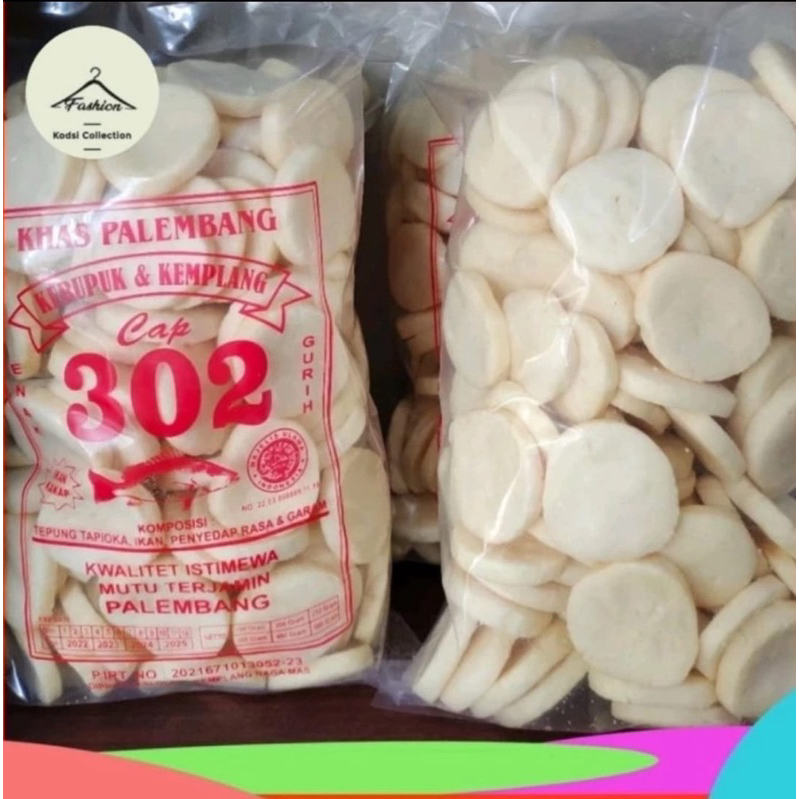 

ORIGINAL KERUPUK KEMPLANG SUPER CAP 302 NAGA MAS ASLI PALEMBANG 250 GRAM