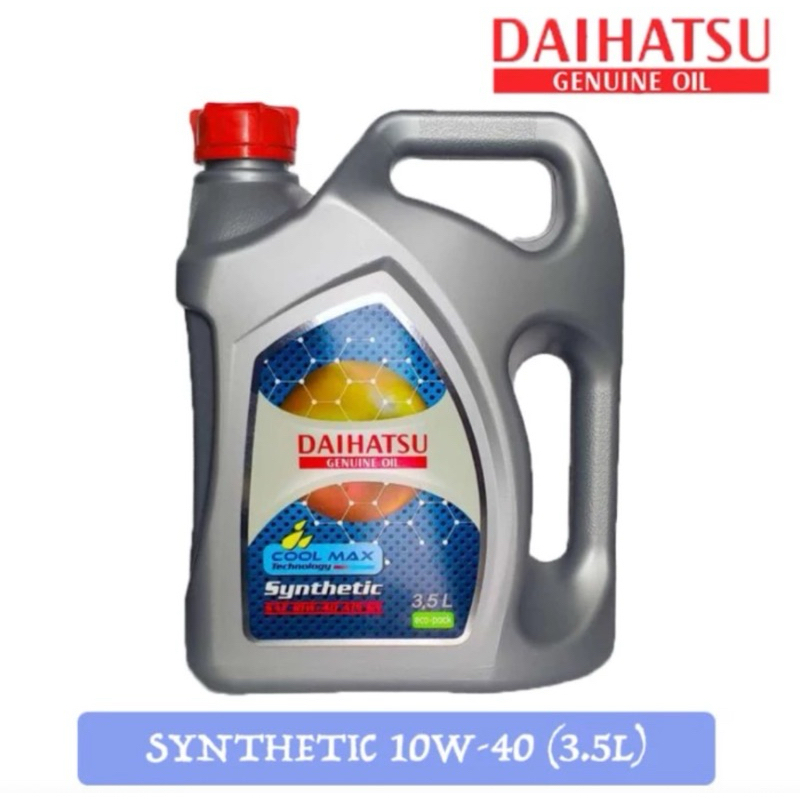 Oli Daihatsu 10W-40 API SN Synthetic - 3.5L