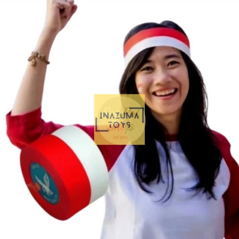 

Pita Gulung Merah Putih Dirgahayu HUT RI Kain Kualitas Tinggi Serbaguna Roll Ribbon Aksesoris Hiasan