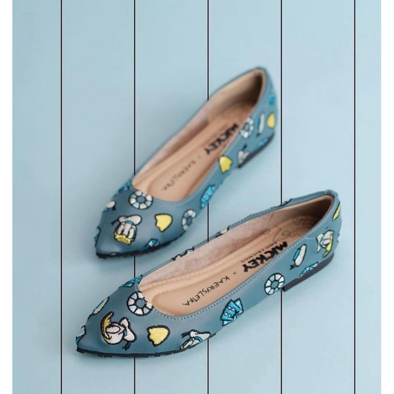 Kaerysleika Donald Duck Turquoise Size 40 New