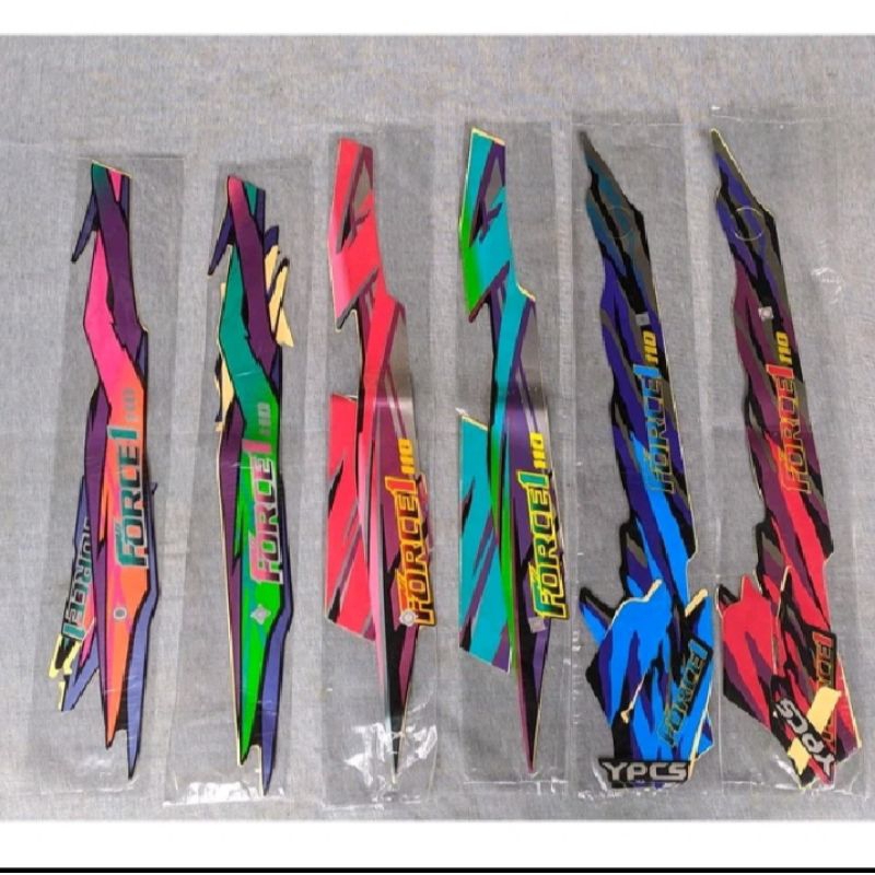Striping stiker list yamaha force 1 th 1993-1995