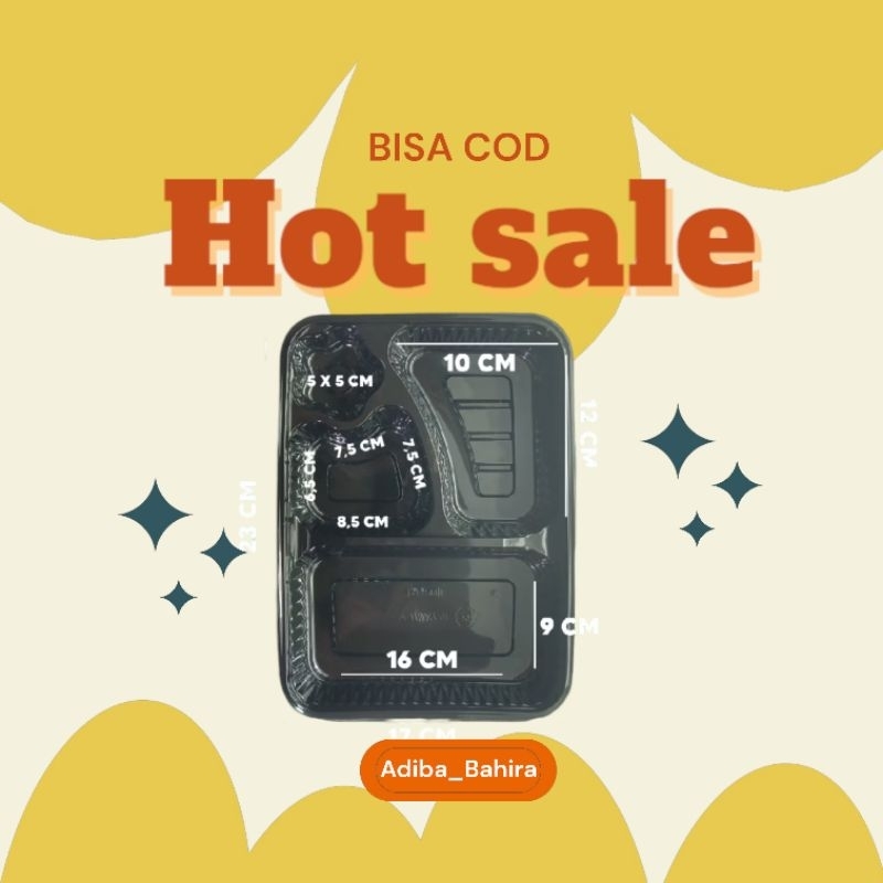 1 SET MIKA HOKBEN WARNA HITAM ISI 50 PCS