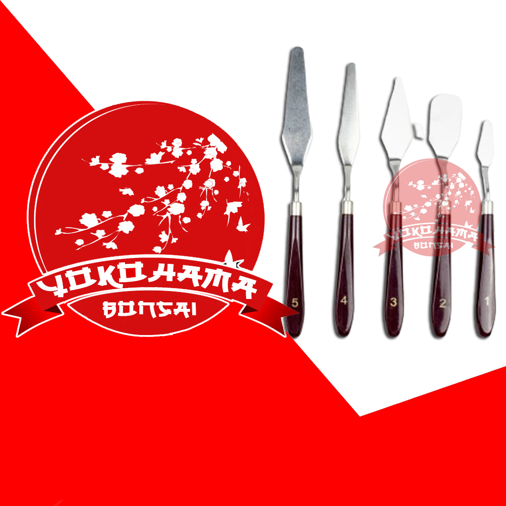 YOKOHAMA BONSAI-Satu set Cetok Kecil Untuk Pot, Relief dan Taman