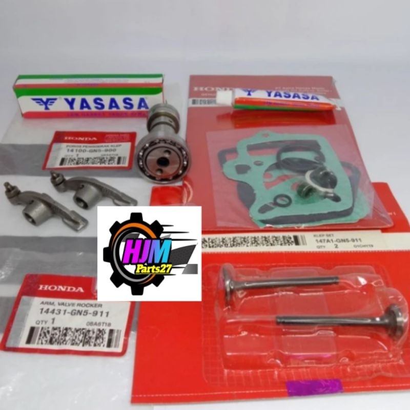 PAKET NOKEN AS HONDA GRAND/ REVO 100 LAMA/ SUPRA X/ SUPRA FIT/ SUPRA LAMA+ PAYUNG KLEP+ PLATUK KLEP+