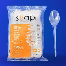 # Suapi Putih | Garpu Makan Suapi Putih | Sendok Makan Suapi Bening | Garpu Makan Suapi Bening | Sen