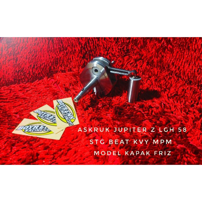 [MODEL DAUN STD] ASKRUK KRUK AS JUPITER-Z|LANGKAH 58-70/MODEL DAUN STD/GESER TORSI-BOYRENK RACING CO