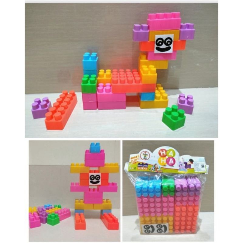 Mainan Bongkar Pasang Blok / Mainan Edukasi Anak Bongkar Pasang Block