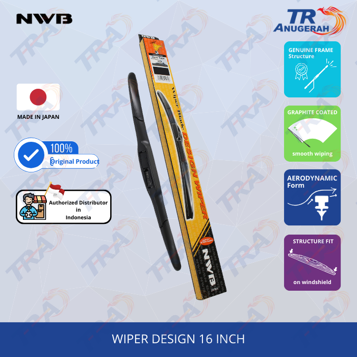 Wiper Blade Depan DESIGN NWB 16 inch