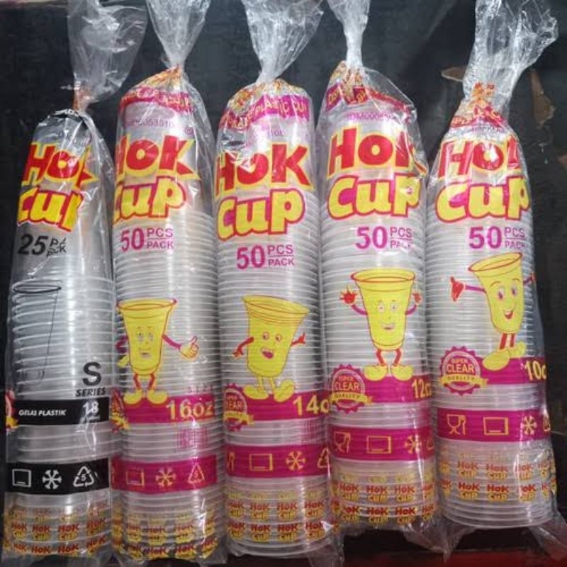 

Gooku 28 Store Gelas 10 Oz, 12 Oz,14 Oz & 16 Oz Gelas Pop Ice/ Jus Isi 50 Per Slop