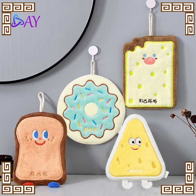 Lap Tangan Handuk Kain Lap Tangan Handuk Dapur Lap Tangan Gantung Lap Tangan Roti Lucu Lap Cuci Tang