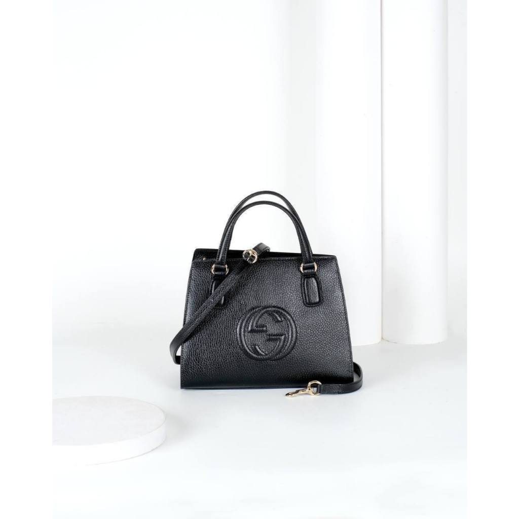 Gucci Soho Shoulder Bag Small Black