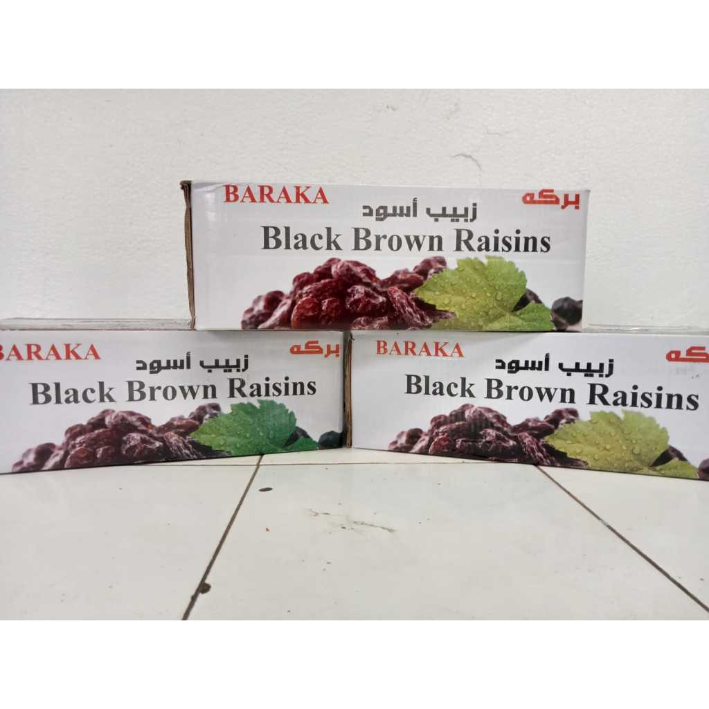 

Kismis Hitam 10 Kg / Premium Black Raisin 1 Dus / Kismis Hitam Grosir / Kismis Hitam Baraka