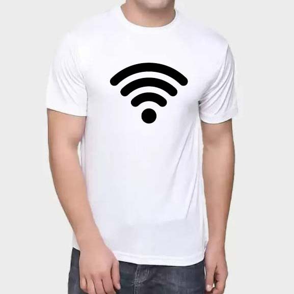 13 Wifi gambar besar kaos distro sablon kaos premium kaos pria atasan cowok baju laki gambar jaringa