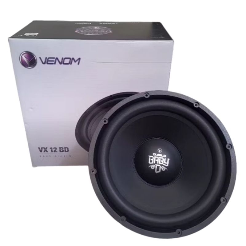Subwoofer 12 Inch Venom VX 12 BD / Subwoofer Mobil 12 Inch