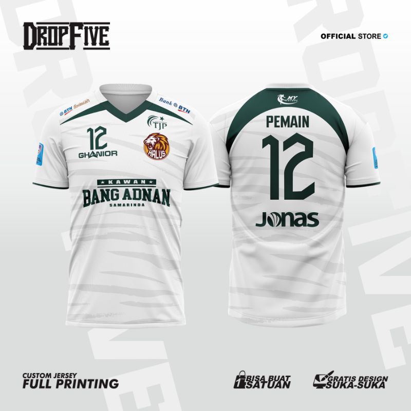 Jersey futsal halus fc 2023 Free nickname full Printing
