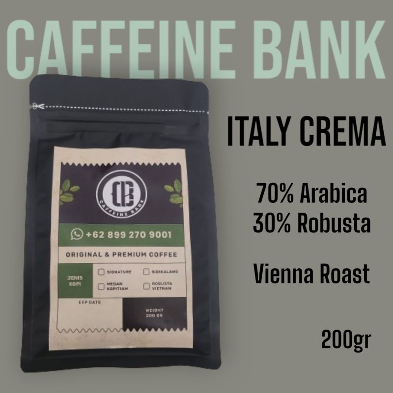 

Kopi Premium Italy Crema 200gr