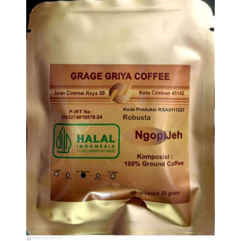 

Kopi Murni Gayo Aceh Sachet