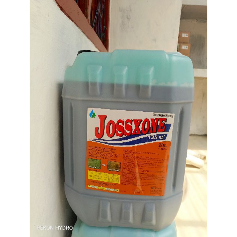 JOSSXONE 135 SL 20 LITER GALON HERBISIDA KONTAK PEMBAKAR PARAKUAT DIKLORIDA joson jossxone